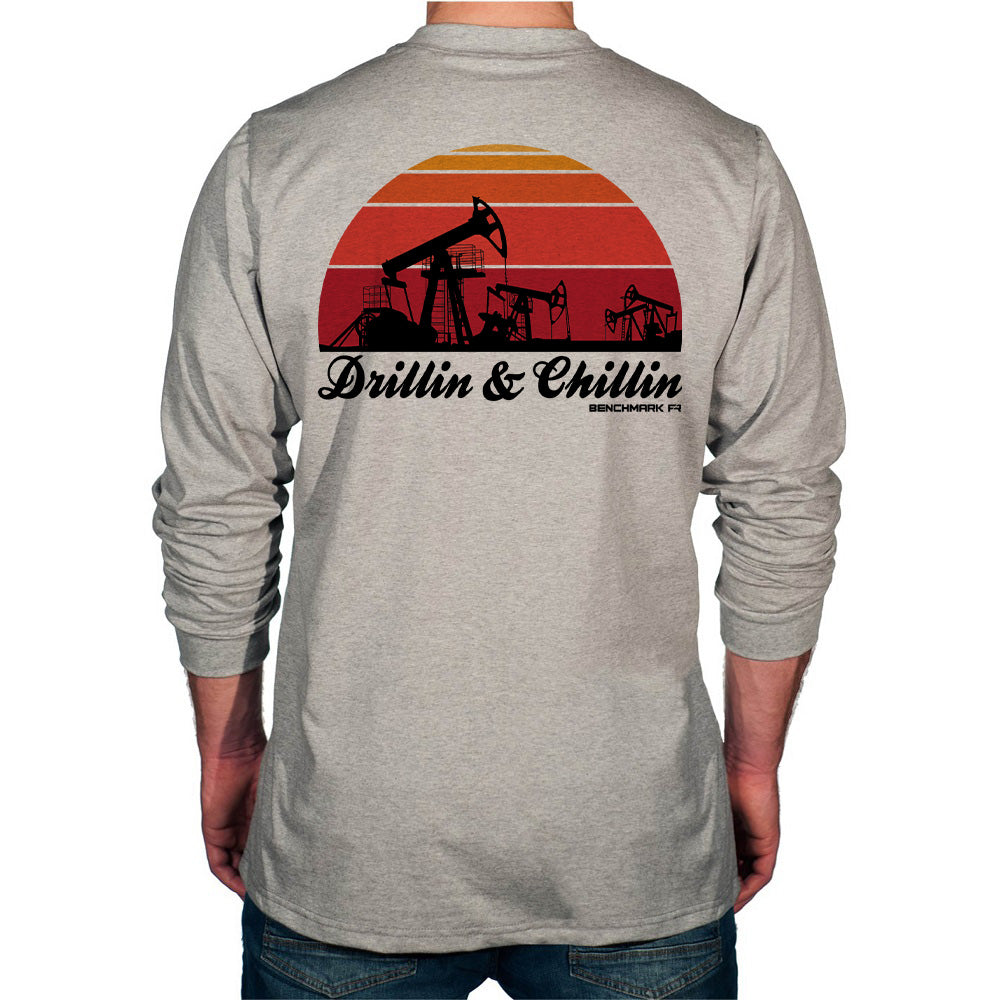 Drilling and Chilling Graphic Flame Resistant Shirt