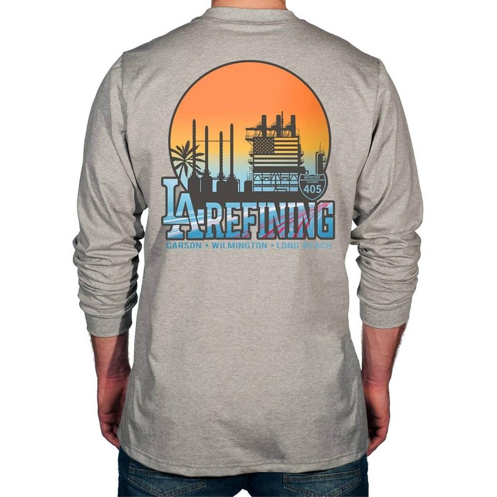 LA Refining Graphic Flame Resistant Long Sleeve Shirt