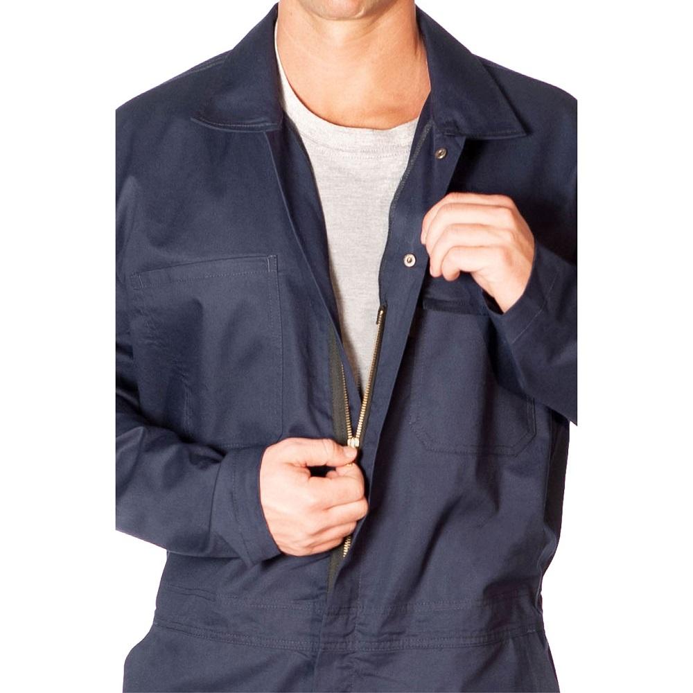 Flame Resistant Featherweight Navy Coveralls